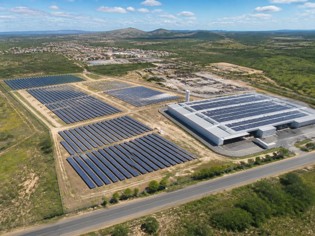 Energia solar comercial e industrial